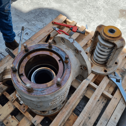 pop-up test for safety valve testing and calibration